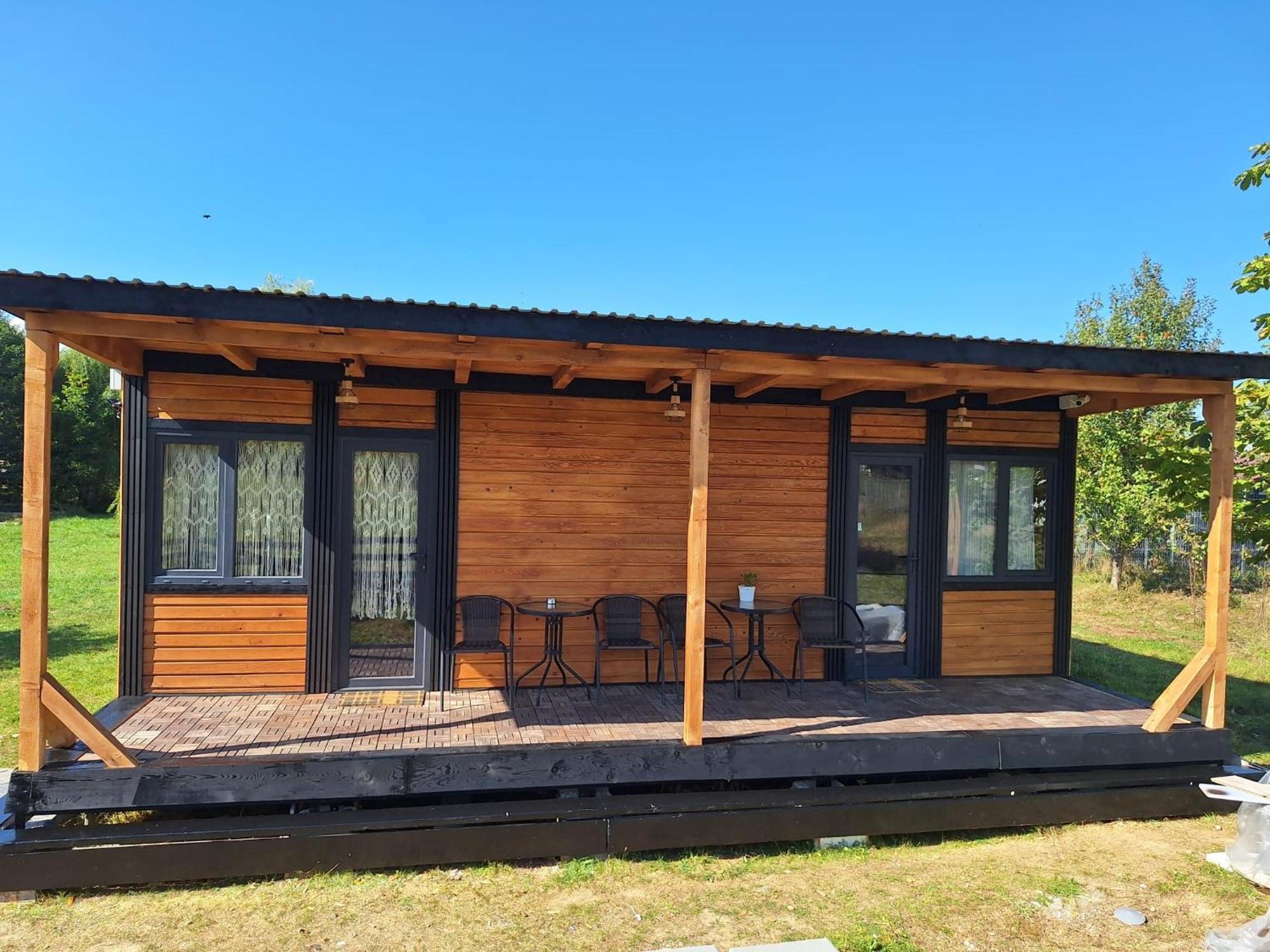 Bran White Clouds House And Chalet Bagian luar foto